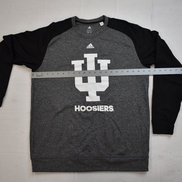 adidas Mens NCAA Indiana Hoosiers Climawarm Lightweight Sweatshirt New Large - Picture 3 of 9